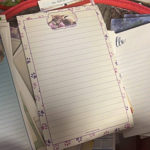 Bundle of 10 random notepads 🦋 🐱 🐶 🇺🇸 🎄 - Picture 4 of 13